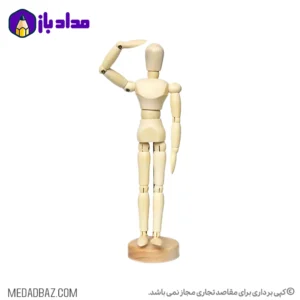 آدمک طراحی چوبی 40 سانت آدمک طراحی چوبی 20 سانت