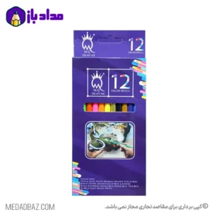 مداد رنگی 12 رنگ ام کیو MQ مداد رنگی 12 رنگ مدل MQ