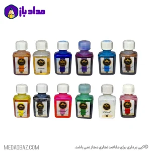 رنگ شیشه(ویترای) 12 رنگ آسن رنگ شیشه(ویترای) 12 رنگ آسن