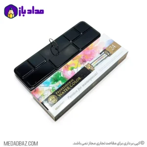 آبرنگ 24 رنگ مانگیو